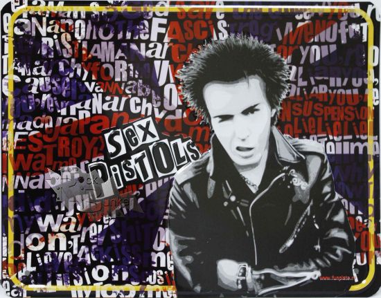 Табличка Sex Pistols - фото 1 - rockbunker.ru