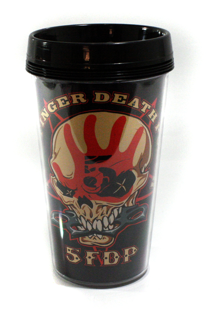 Кружка походная Five Finger Death Punch - фото 1 - rockbunker.ru