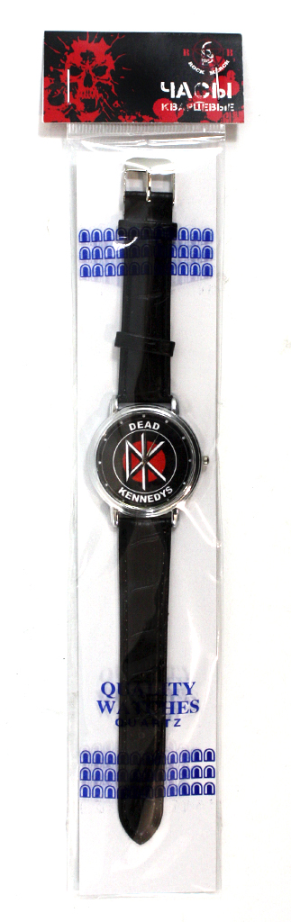 Часы RockMerch Dead Kennedys наручные - фото 3 - rockbunker.ru