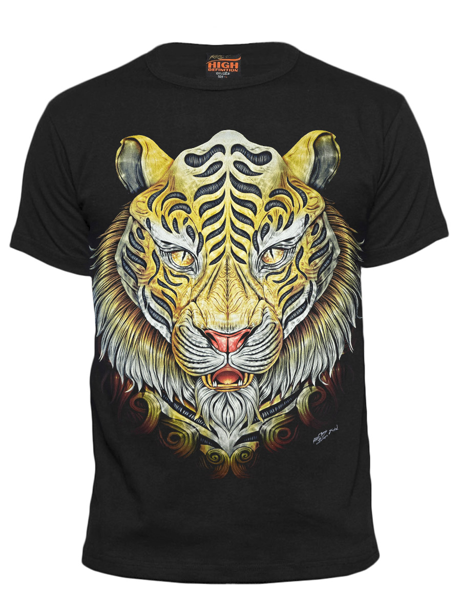Футболка Rock Chang Золотой Тигр - фото 1 - rockbunker.ru