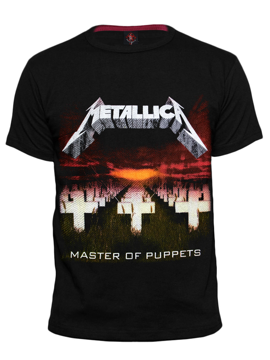 Футболка RockMerch Metallica Master of Puppets - фото 1 - rockbunker.ru