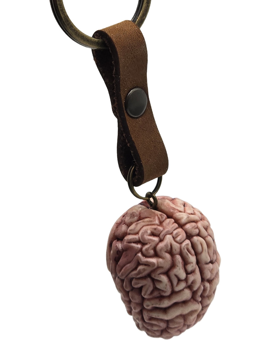 Брелок Мозг - фото 1 - rockbunker.ru