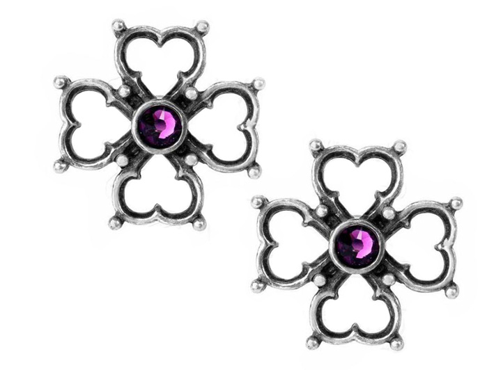 Серьги Alchemy Gothic E366 Elizabethan Cross - фото 1 - rockbunker.ru