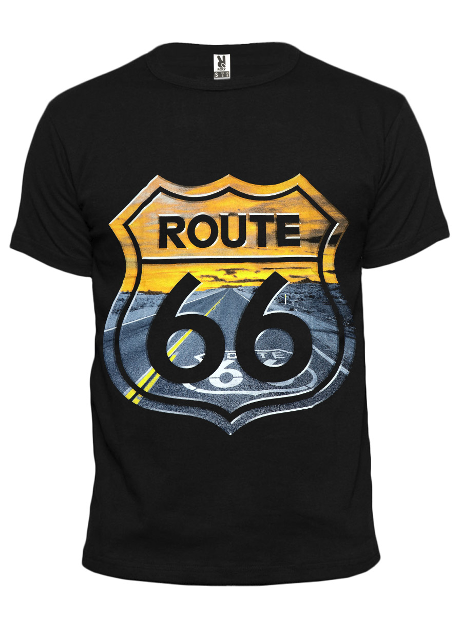 Футболка Route 66 - фото 1 - rockbunker.ru