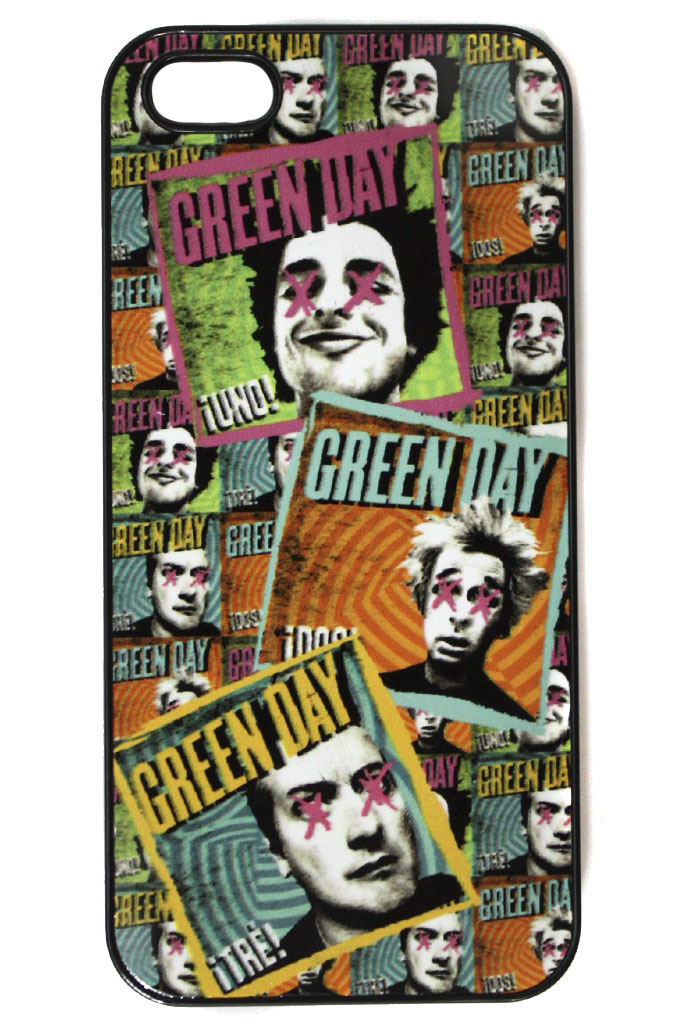 Чехол RockMerch для Apple iPhone Green Day - фото 1 - rockbunker.ru