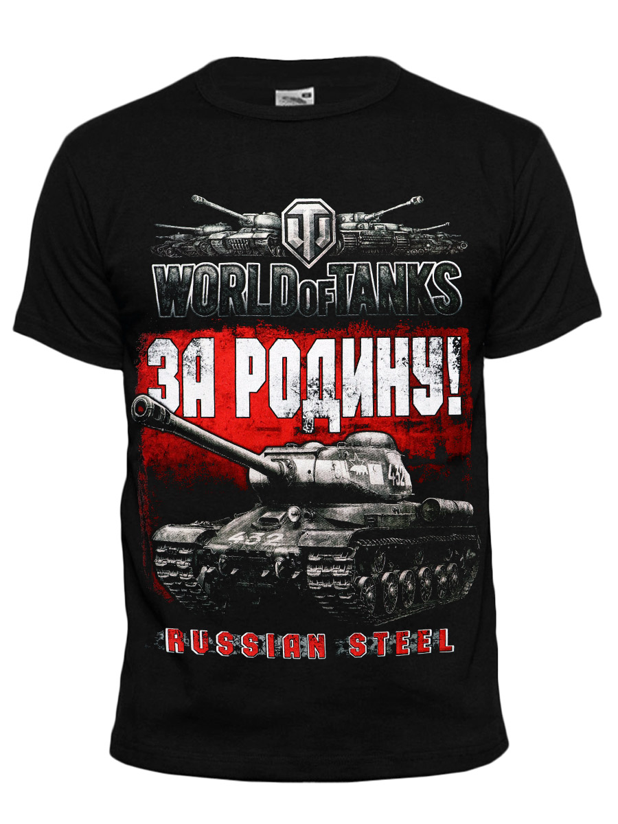 Футболка World of Tanks - фото 1 - rockbunker.ru