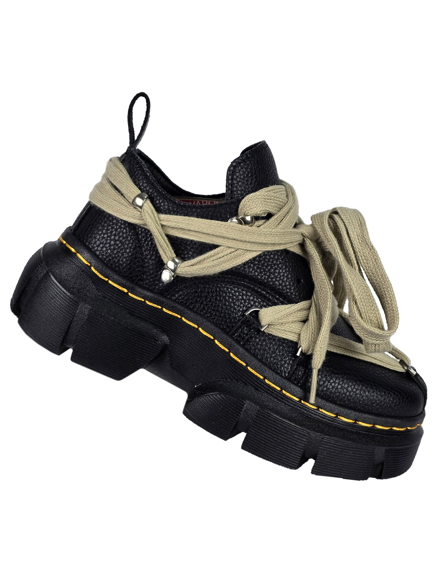 Ботинки Dr. Martens x Rick Owens 1460 DMXL Megalace - фото 2 - rockbunker.ru
