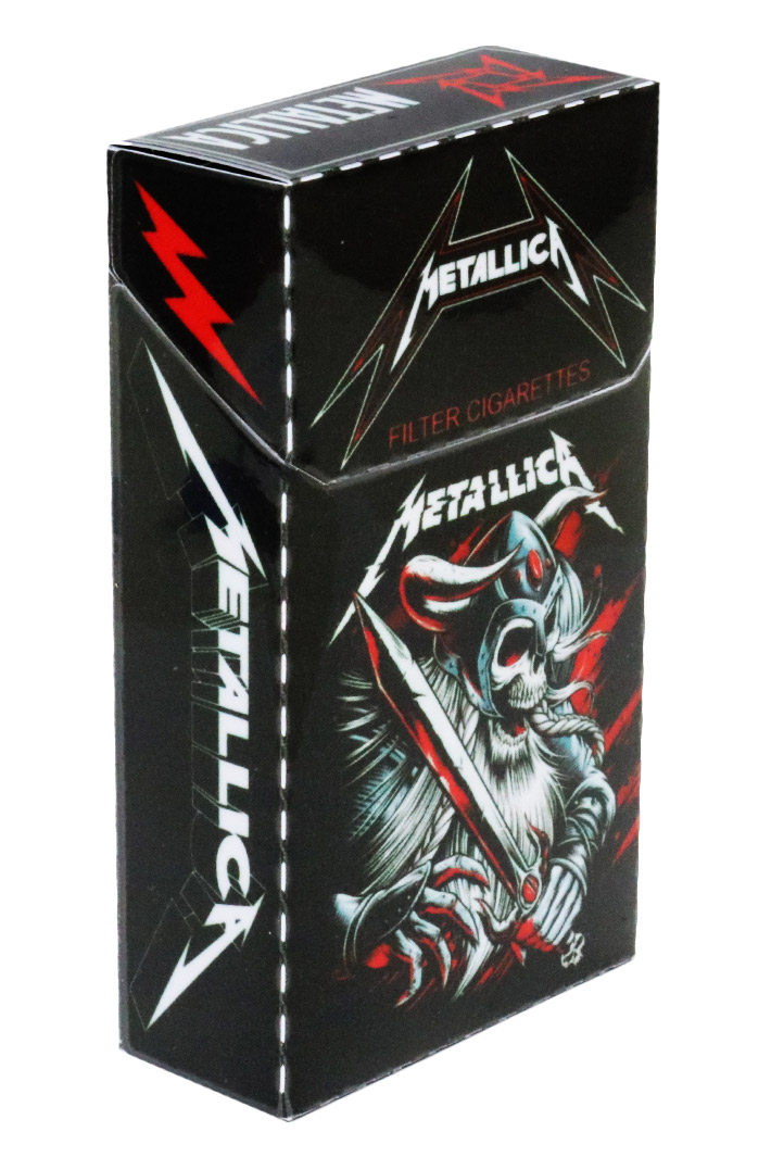 Чехол для сигарет Metallica - фото 1 - rockbunker.ru