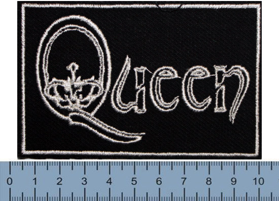 Нашивка RockMerch Queen - фото 1 - rockbunker.ru