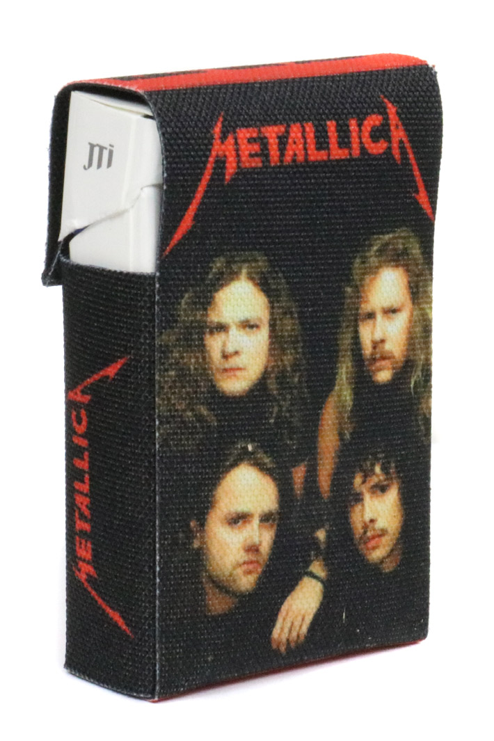 Чехол для сигарет RockMerch Metallica - фото 2 - rockbunker.ru
