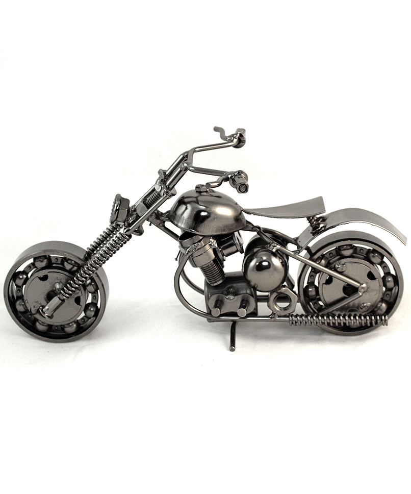 Сувенирная модель Мотоцикл ручной работы МРС036 - фото 3 - rockbunker.ru