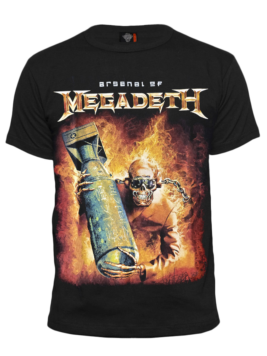 Футболка RockVolution Megadeth - фото 1 - rockbunker.ru