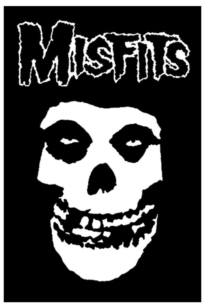 Плед Misfits - фото 1 - rockbunker.ru