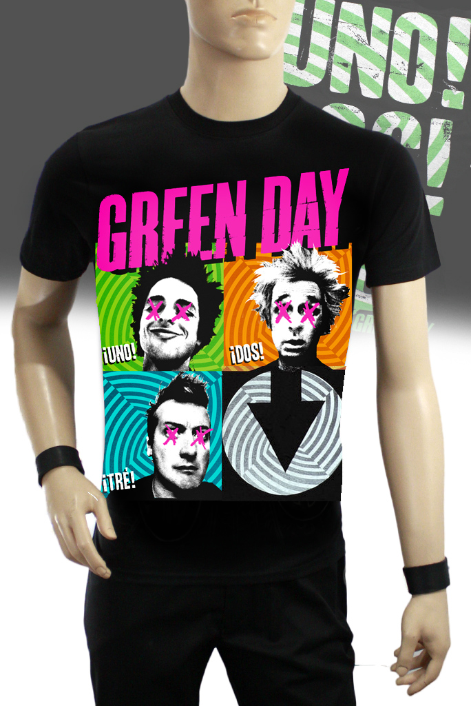 Футболка Green Day - фото 1 - rockbunker.ru