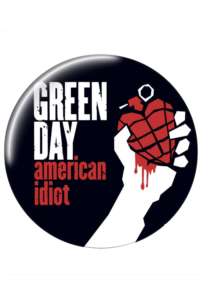 Значок RockMerch Green Day - фото 1 - rockbunker.ru