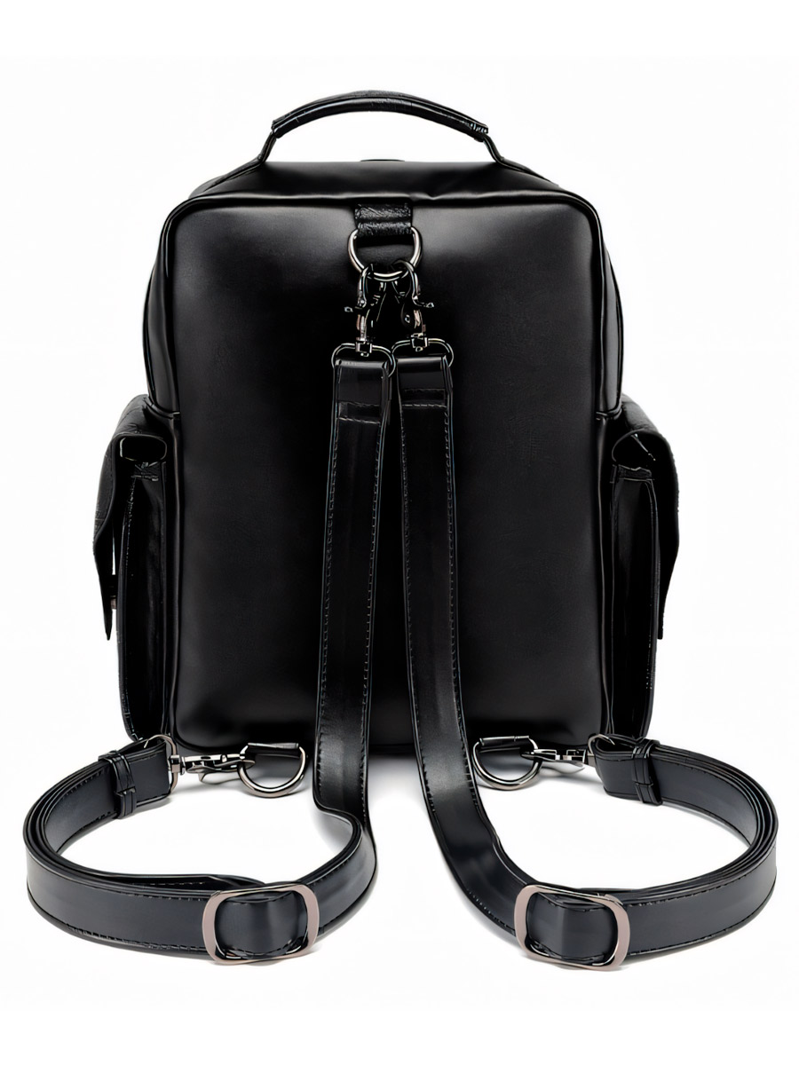 Рюкзак Стимпанк Череп с Розой - фото 2 - rockbunker.ru