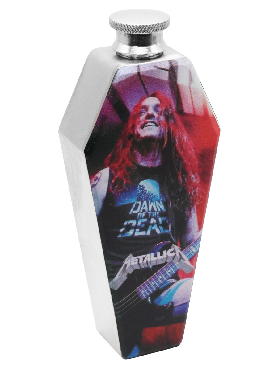 Фляга-Гроб RockMerch Metallica - фото 1 - rockbunker.ru