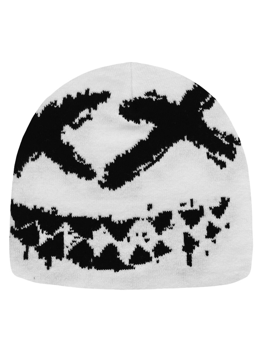 Шапка Белая Helloween - фото 1 - rockbunker.ru