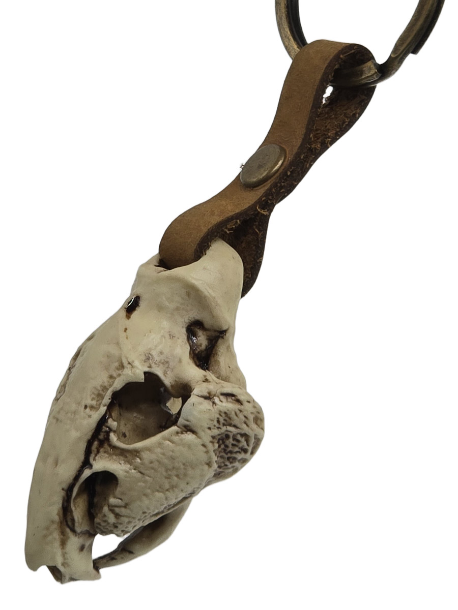 Брелок Череп Паки - фото 2 - rockbunker.ru