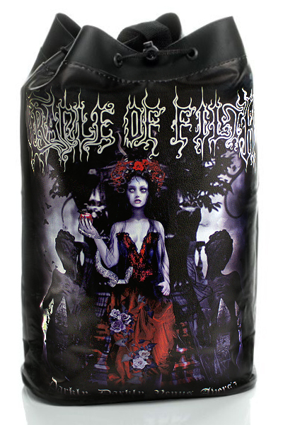 Торба Cradle of Filth Darkly Darkly Venus Aversa из кожзаменителя - фото 1 - rockbunker.ru