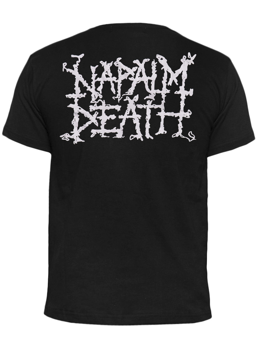 Футболка Napalm Death - фото 2 - rockbunker.ru