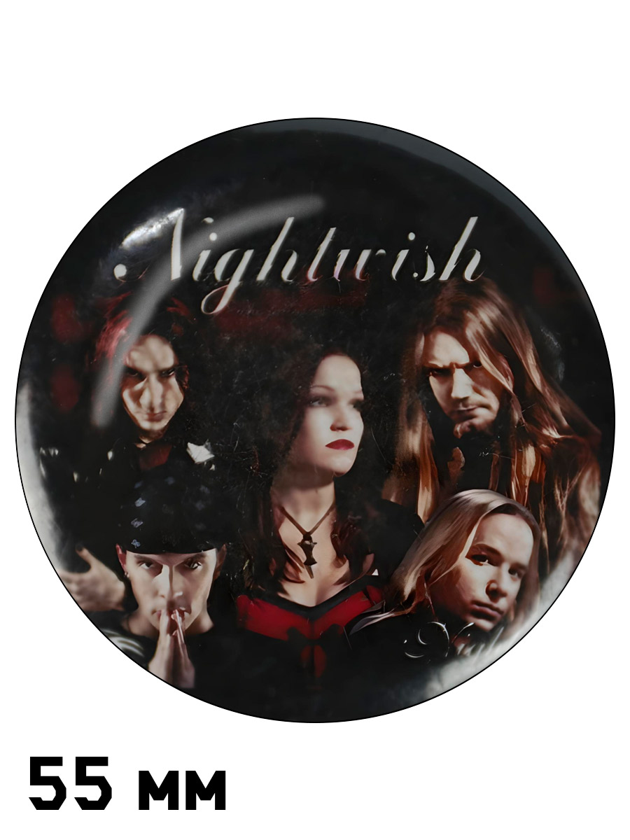 Значок Nightwish - фото 1 - rockbunker.ru