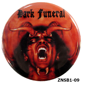 Значок RockMerch Dark Funeral дьявол - фото 1 - rockbunker.ru