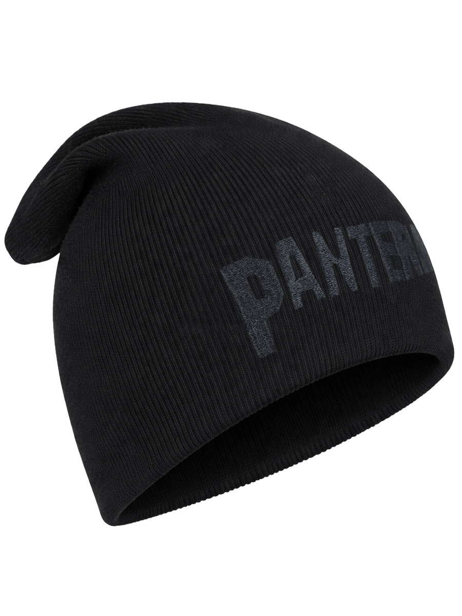Шапка Pantera черная - фото 1 - rockbunker.ru