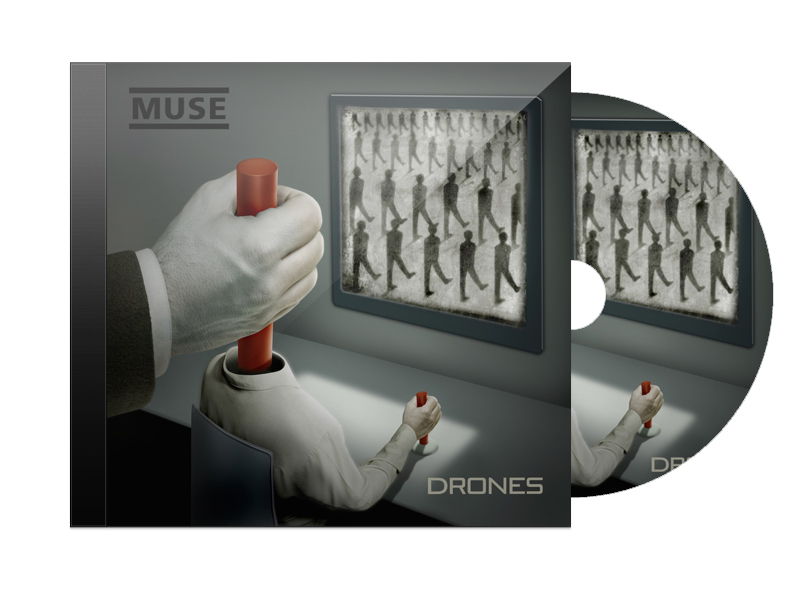 CD Диск Muse Drones - фото 1 - rockbunker.ru
