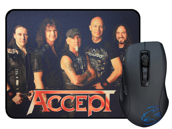 Коврик для мыши RockMerch Accept - фото 1 - rockbunker.ru