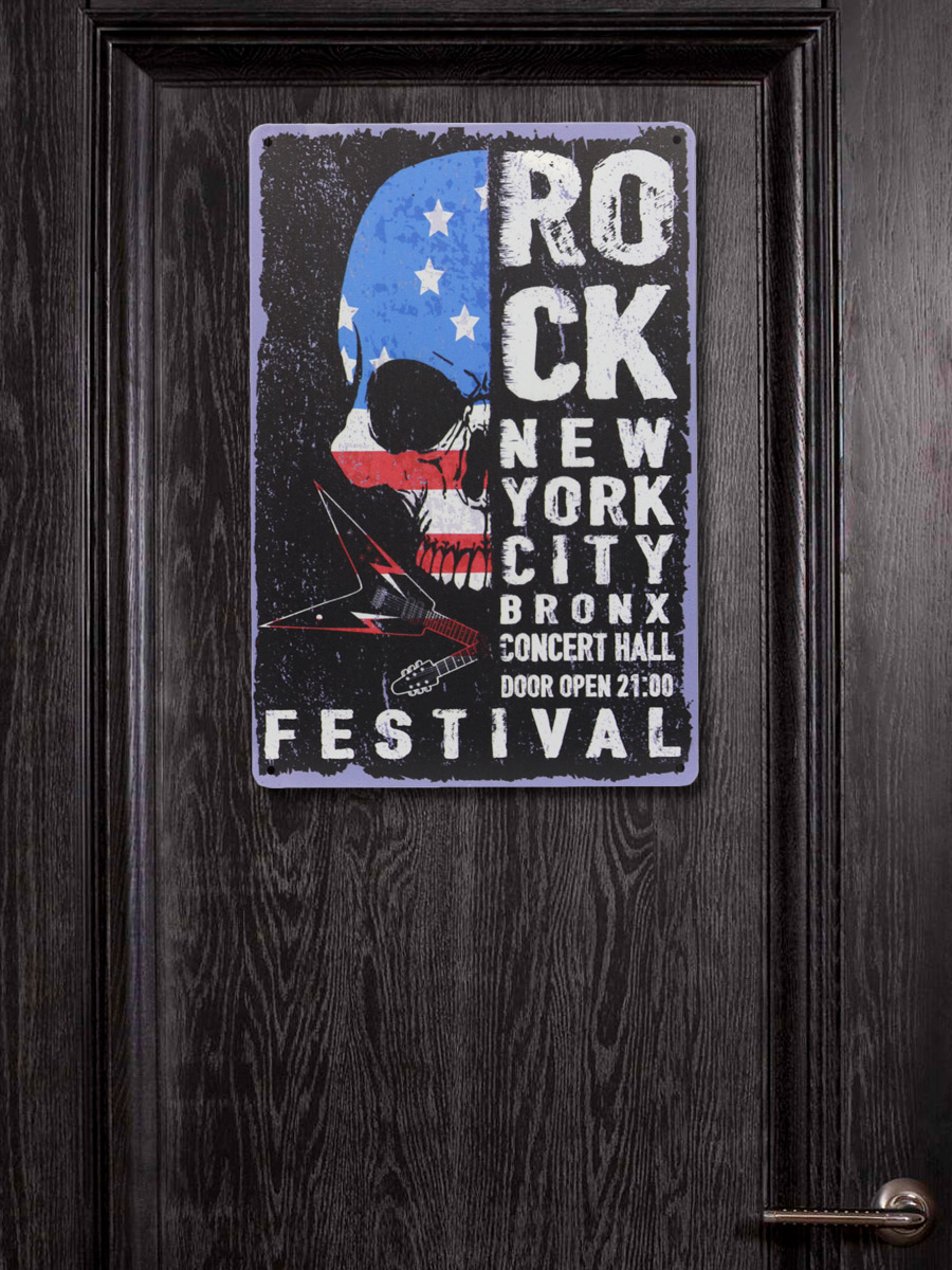 Табличка Festival - фото 3 - rockbunker.ru