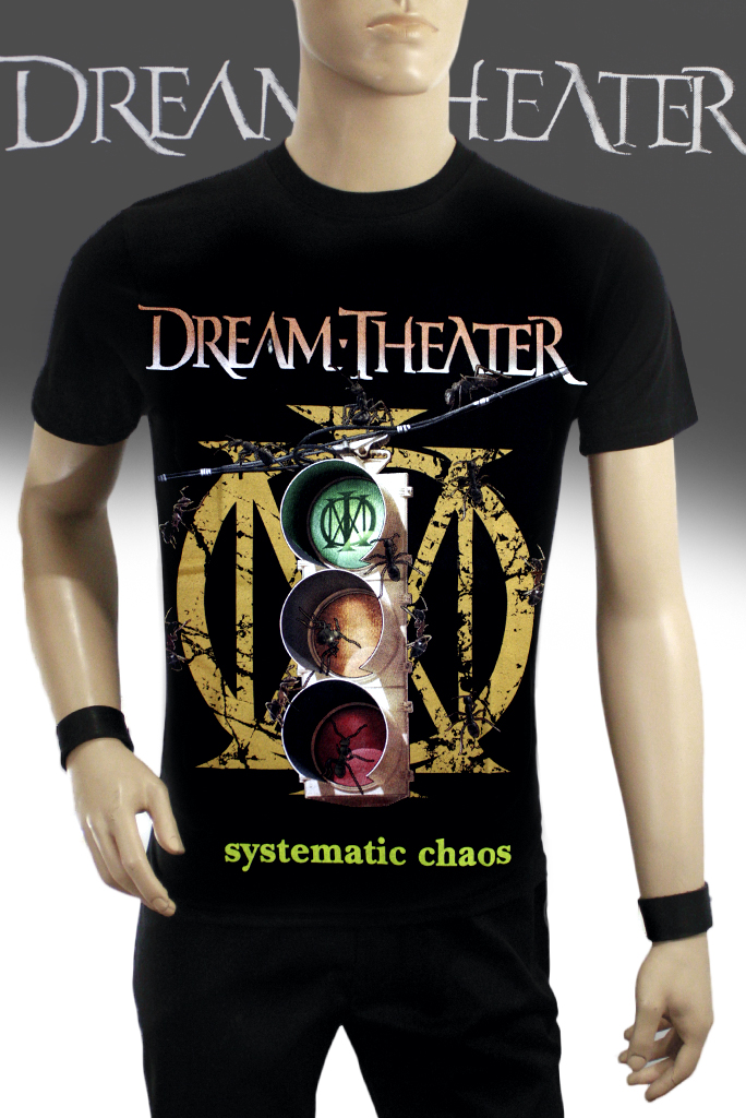 Футболка Hot Rock Dream Theater Sistematic chaos - фото 1 - rockbunker.ru