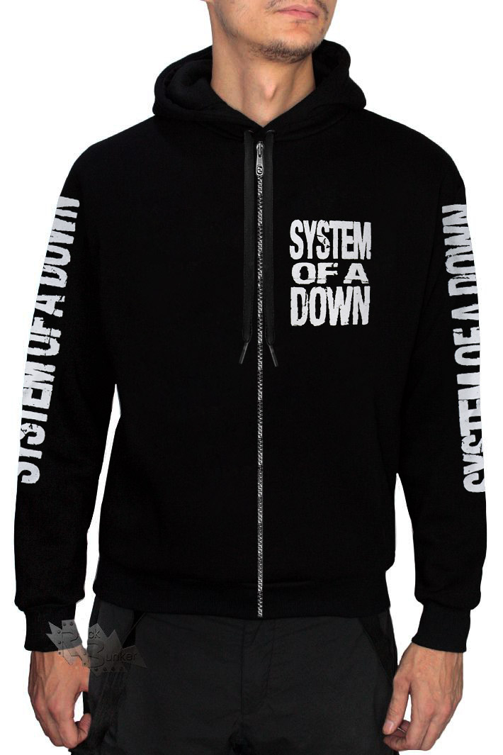 Толстовка RockMerch System Of A Down - фото 1 - rockbunker.ru