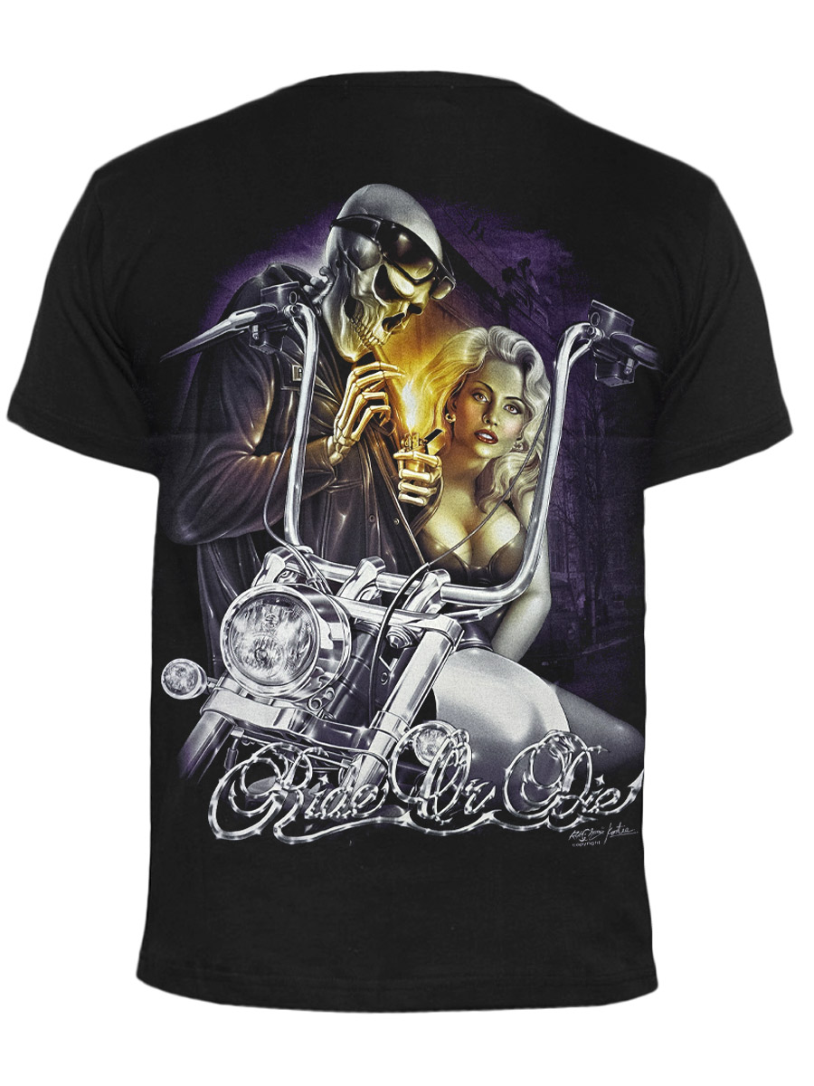 Футболка Rock Chang Ride Or Die - фото 2 - rockbunker.ru