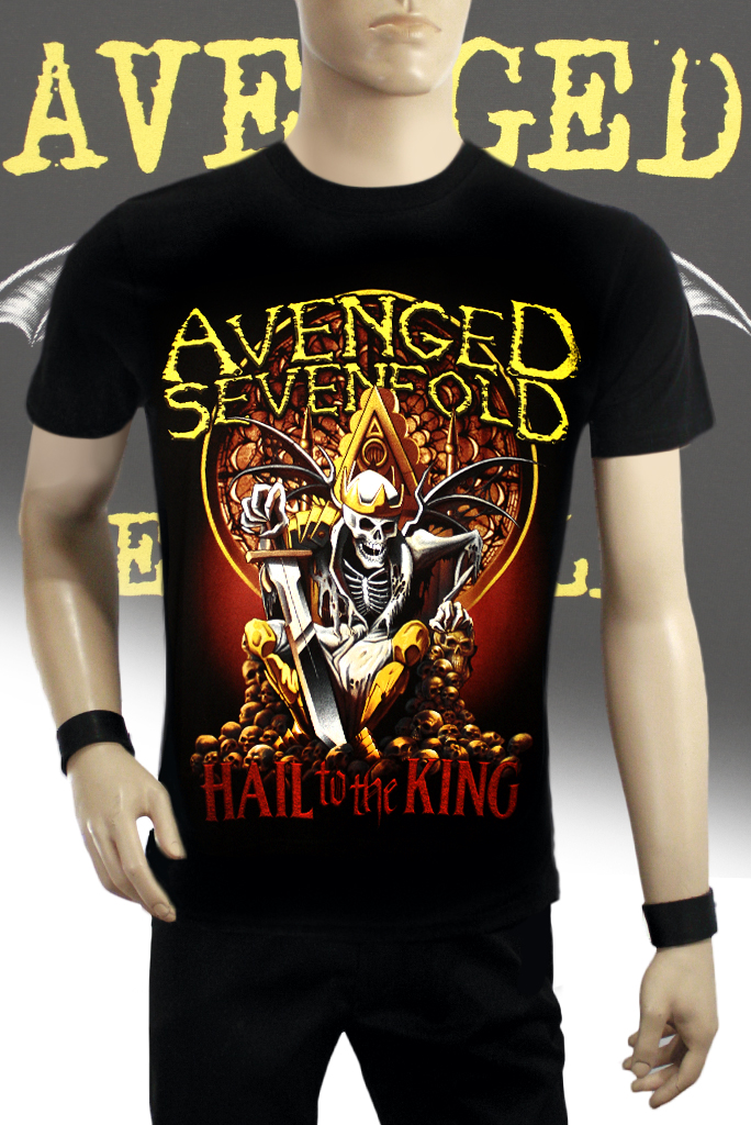 Футболка Hot Rock Avenged Sevenfold Hail To The King - фото 1 - rockbunker.ru