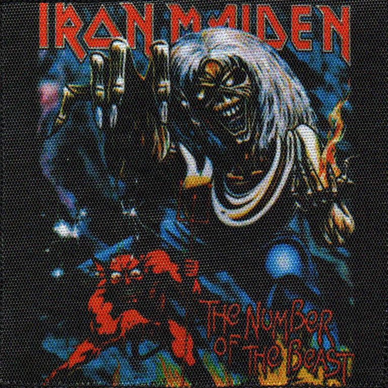 Нашивка Iron Maiden - фото 1 - rockbunker.ru