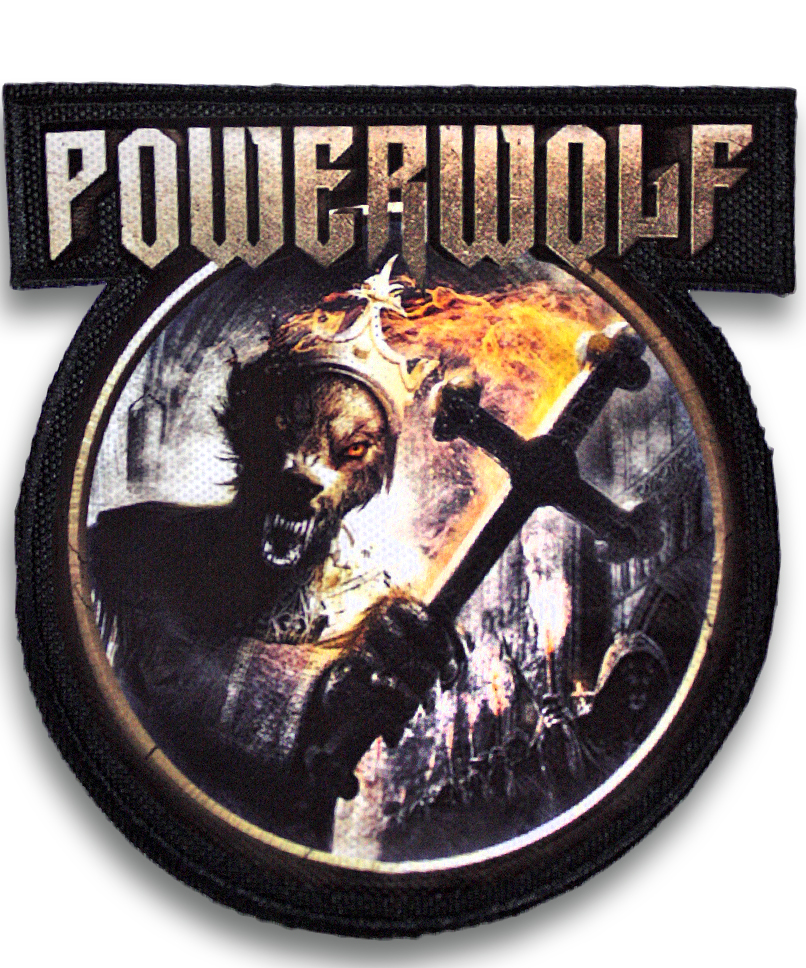 Нашивка Rock Merch VIP Powerwolf - фото 1 - rockbunker.ru