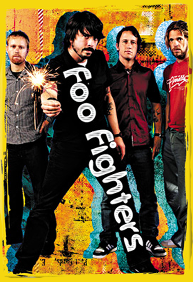 Магнит RockMerch Foo Fighters - фото 1 - rockbunker.ru
