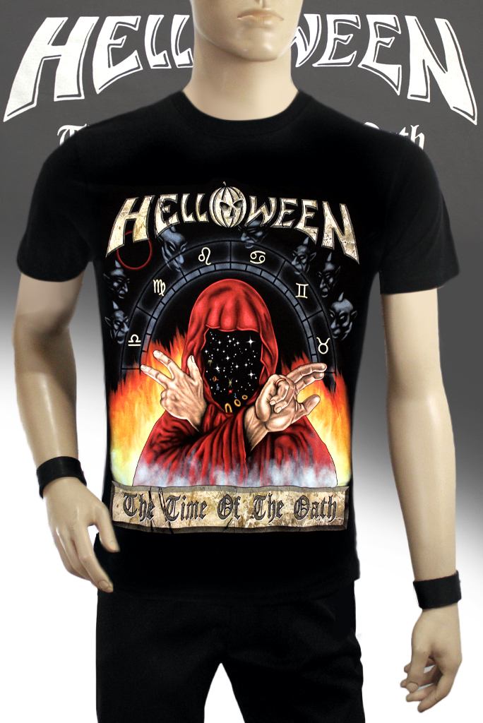 Футболка Helloween The time of the oath - фото 1 - rockbunker.ru