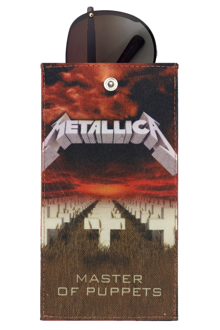Чехол для очков RockMerch Metallica - фото 1 - rockbunker.ru