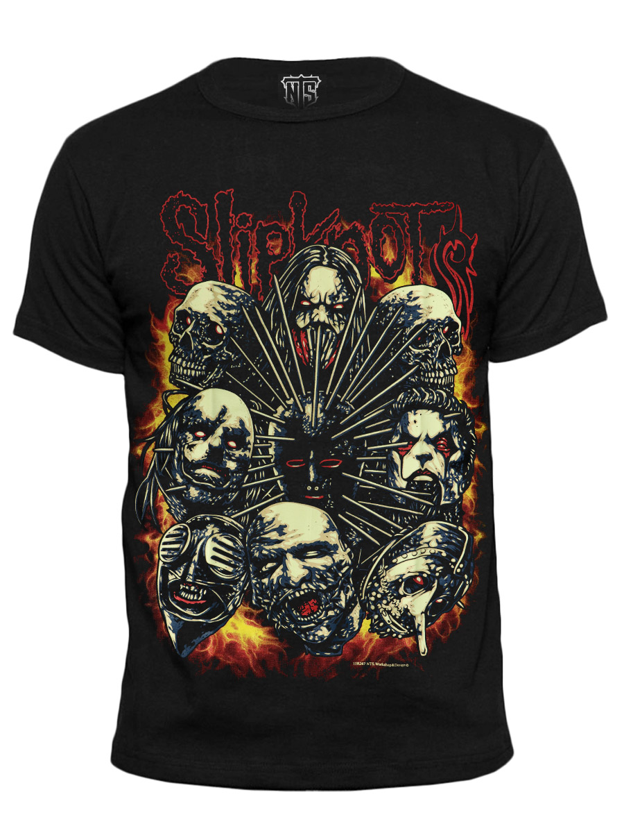 Футболка New Type System  Slipknot - фото 1 - rockbunker.ru