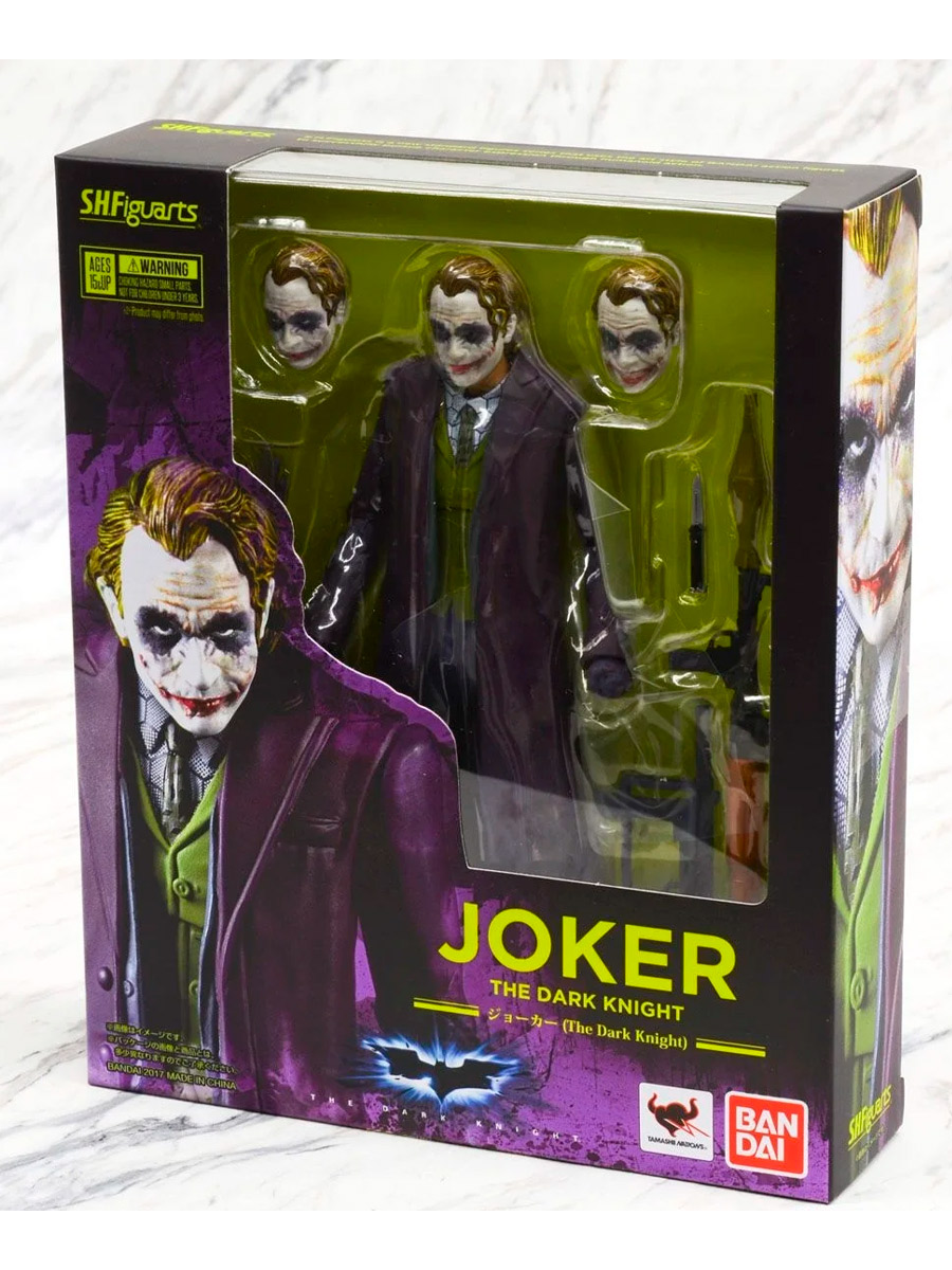 Коллекционная фигурка Joker The Dark Knight - фото 1 - rockbunker.ru