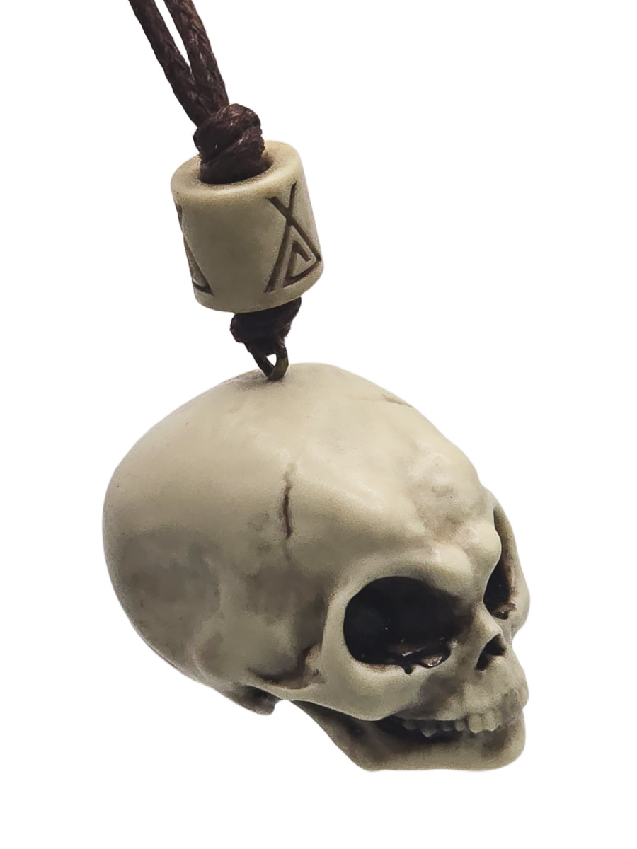 Кулон Череп Пришельца - фото 1 - rockbunker.ru