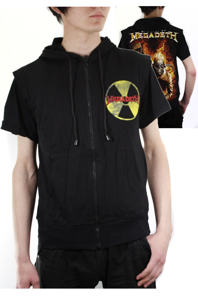 Толстовка Megadeth Arsenal без рукавов - фото 1 - rockbunker.ru