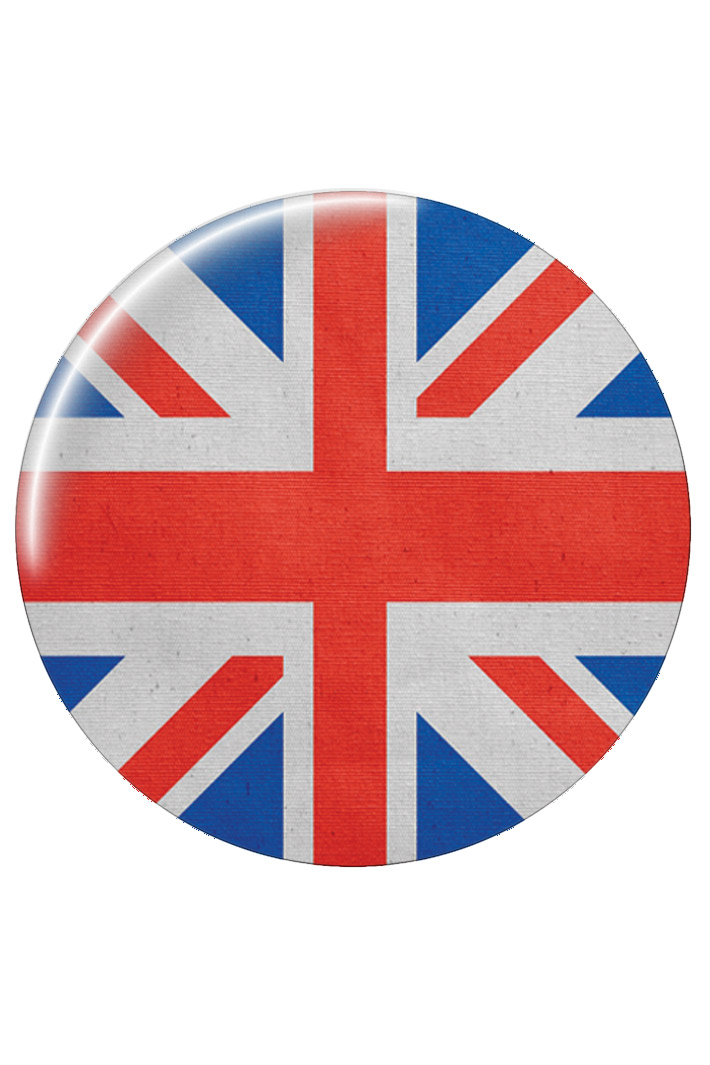 Значок RockMerch Британский флаг - фото 1 - rockbunker.ru