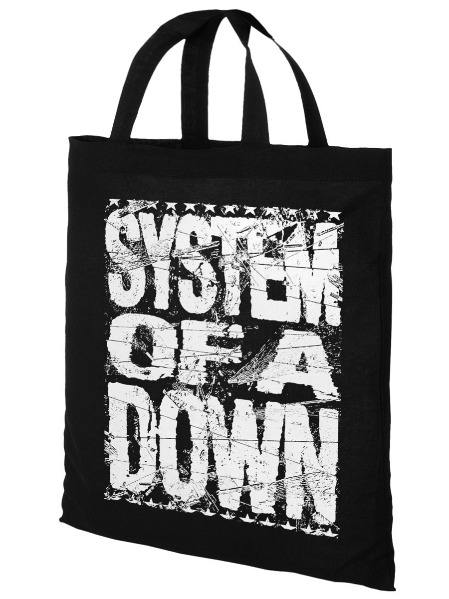 Сумка-шоппер System Of A Down - фото 2 - rockbunker.ru