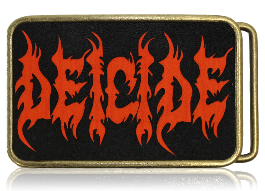 Пряжка RockMerch Deicide - фото 1 - rockbunker.ru