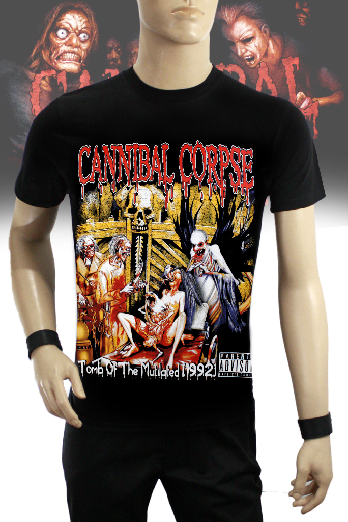 Футболка Hot Rock Cannibal Corpse Tomb of the mutilated - фото 1 - rockbunker.ru