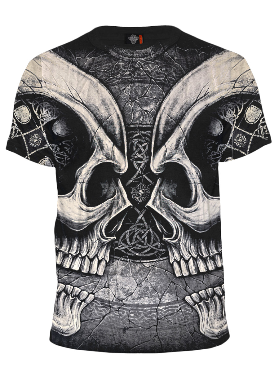 Футболка Rock Eagle Черепа - фото 1 - rockbunker.ru