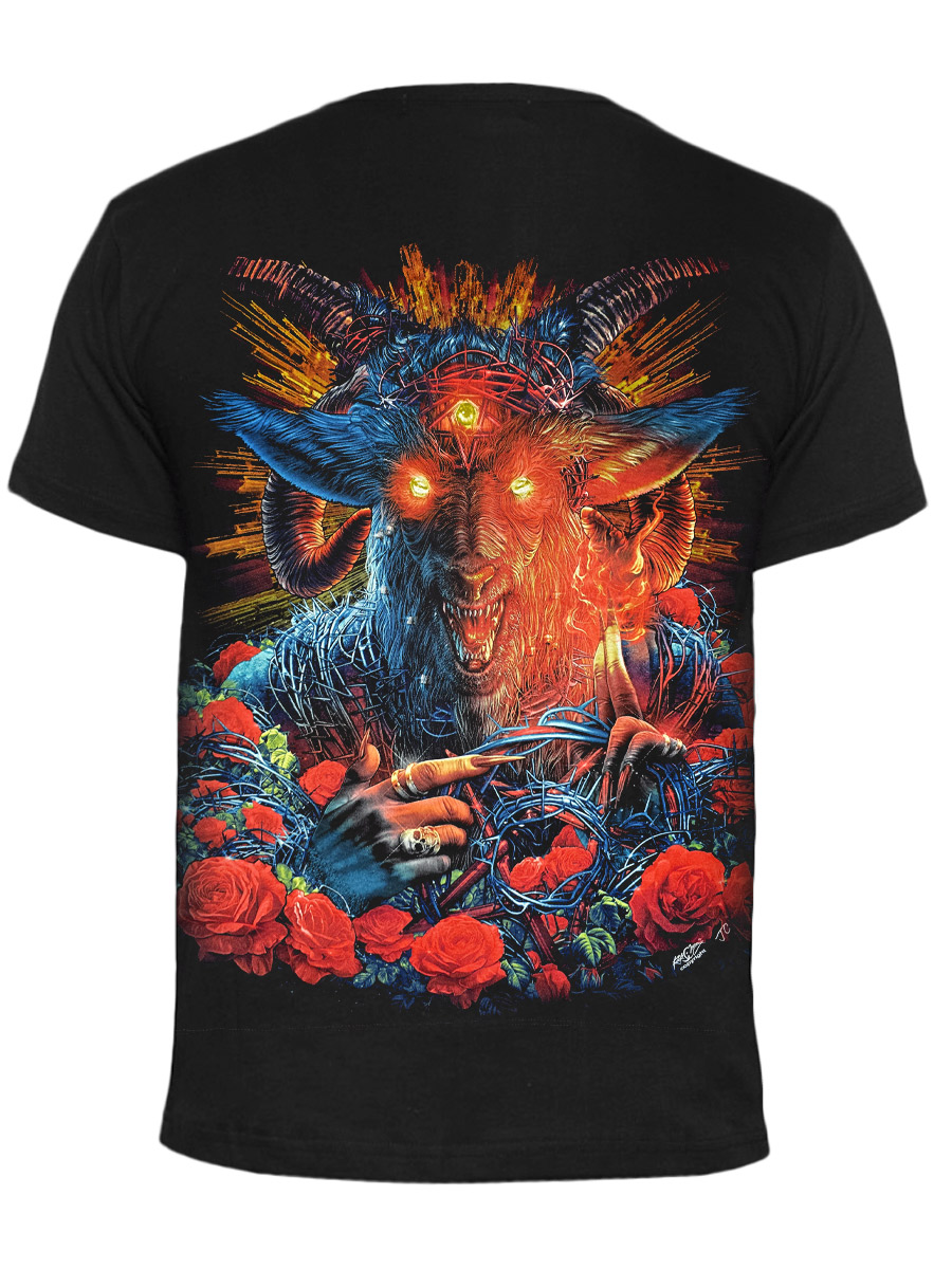 Футболка Rock Chang Демон - фото 2 - rockbunker.ru
